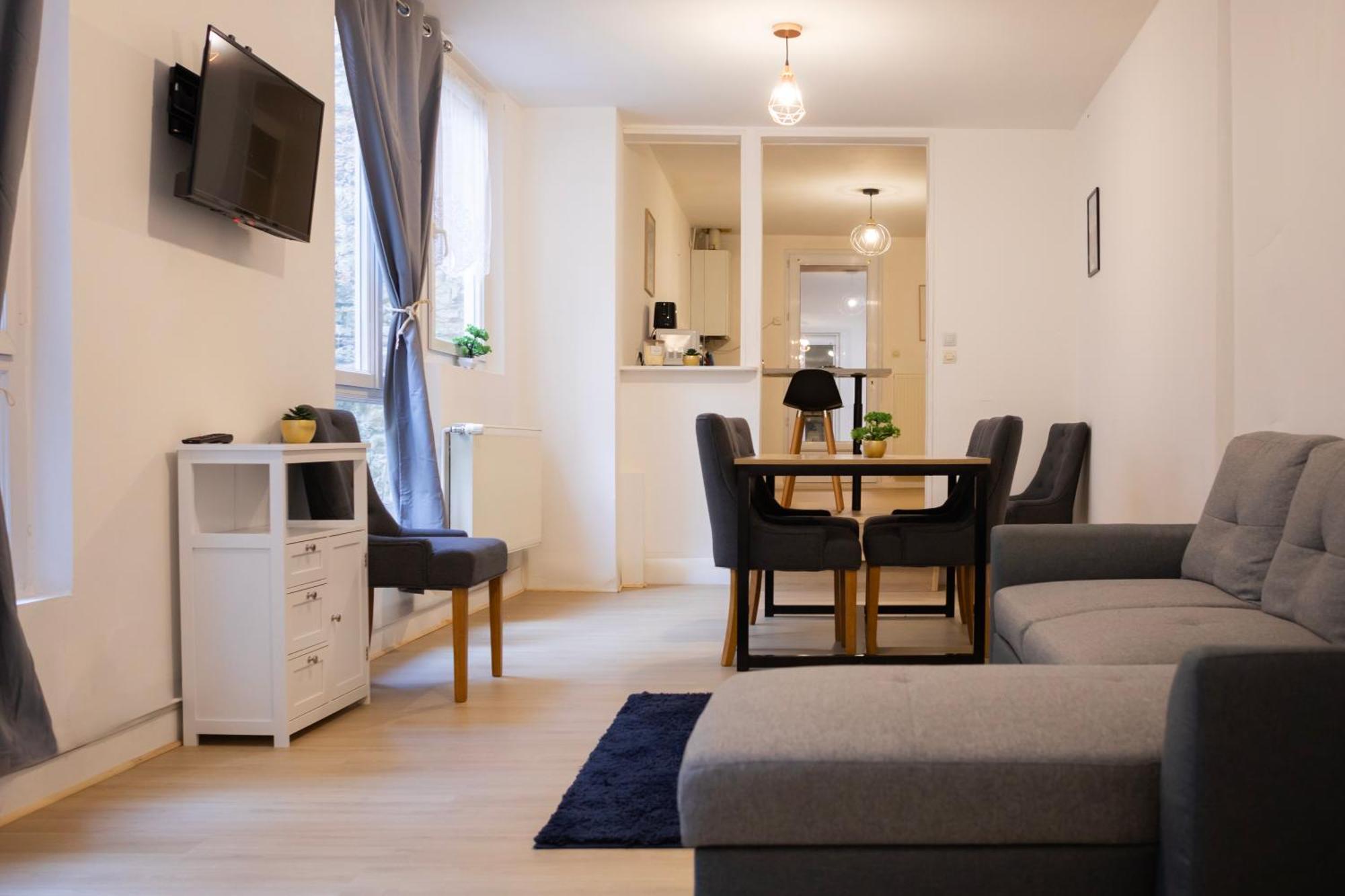Spa Central Charmant Duplex Cosy 90M2 A 300M Rue Pietonne Et 500 M Du Port Булонь-сюр-Мер Экстерьер фото